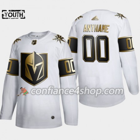 Adidas Maillot de Hockey Vegas Golden Knights Personnaliser Adidas 2019-20 Golden Edition Blanc Authentic - Enfant